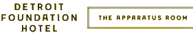 Detroit Foundation Hotel and The Apparatus Room logos